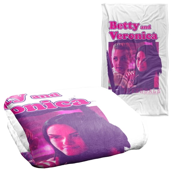 Riverdale Betty And Veronica Silky Touch Super Soft Throw Blanket 36" x 58"