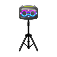 thumbnail image 2 of Party Box-Wireless 120W Portable Waterproof  Bluetooth Karaoke Speaker with a Tripod & Two Microphones, Gray, 2 of 13