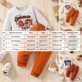 thumbnail image 4 of Akiihool Infant Boys Outfits 6 12 18 24 Months 3T 4T Baby Boy Clothes Long Sleeve Cute Embroidery Polo Shirt and Pants Set Birthday Outfit Light Gray,2-3 Years, 4 of 9
