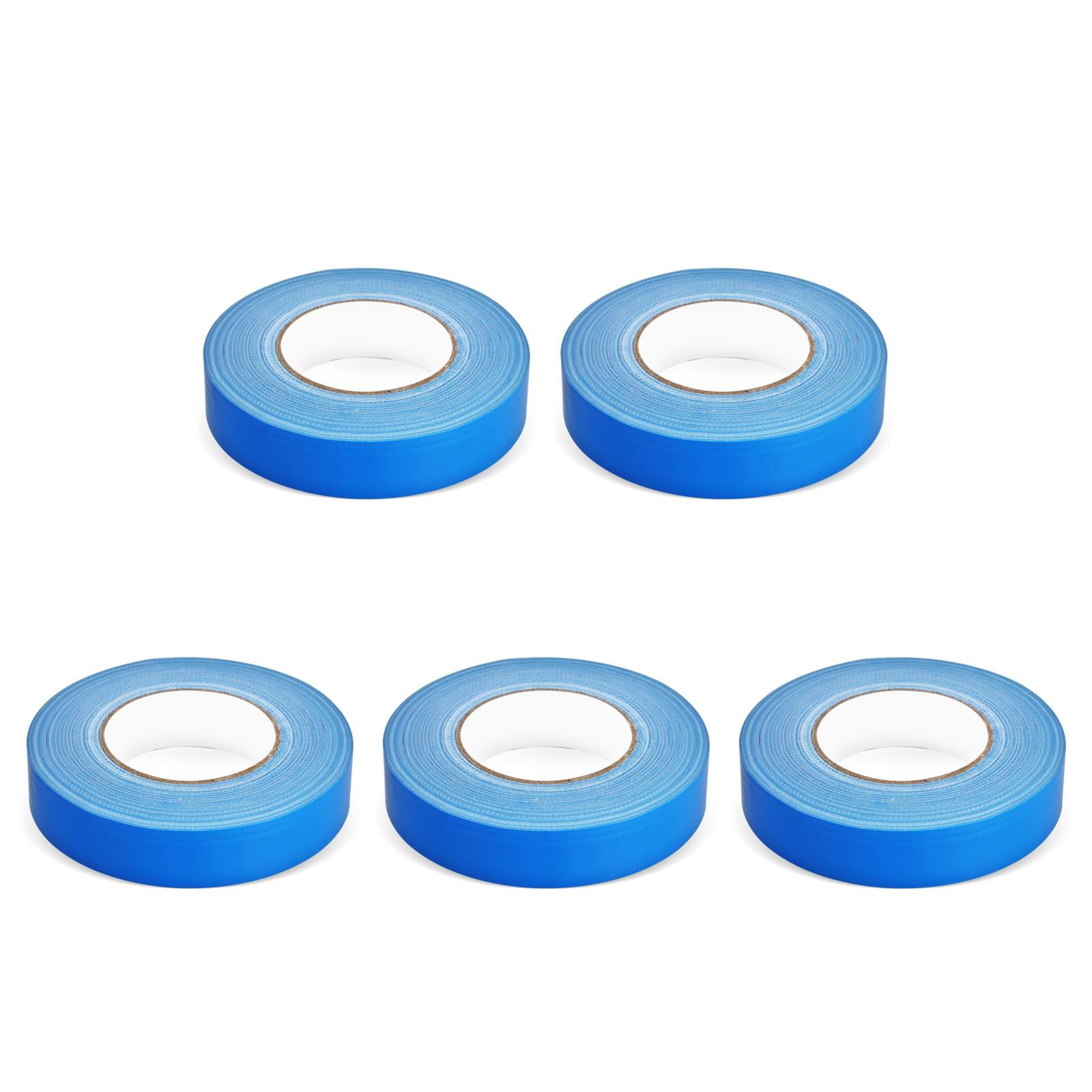 OUNONA OUNONA 5 Rolls Heavy Duty Duct Tape Waterproof Seam Fixing Colored Outdoor Repair Stage Sealing Carpet Tape 50m