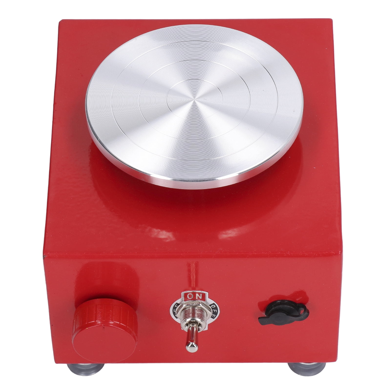 Kids Pottery Wheel, Speed Stable Rotation Low Noise Safe Compact Space Saving Easy Operate Mini Pottery Wheel For Children's Teaching