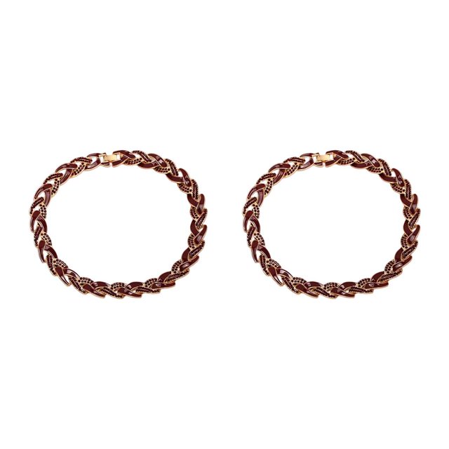 Jumpingount Gargantilla de aleación, collar de diamantes de imitación, estilo europeo, elegante adorno para el cuello, joyería, accesorio de Type1 NO1