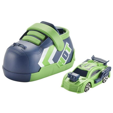 

Zacharyer Children s Press Ejection Running Shoes Toy Friction Powered Pull-Back Cars Christmas Gift