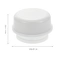 thumbnail image 6 of HOOWIFFY Musical Box Base, White Plastic Round Design, Ideal for Clay Modeling, Crafting, and Pattern Making, 6 of 7