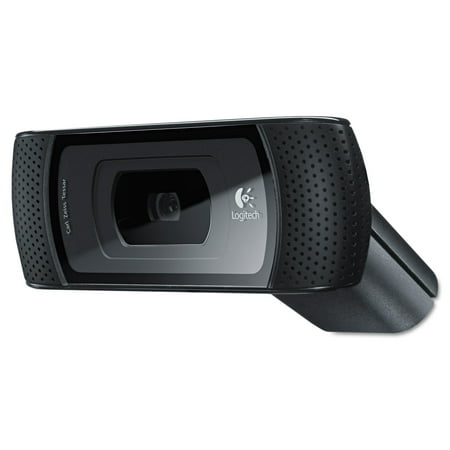 Logitech B910 HD Webcam, 720p, Black