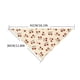 thumbnail image 2 of Teissuly 5-pieces Baby Cotton Gauze Bib Set, Printed Baby Bib Set Teissuly WER202312022252, 2 of 2