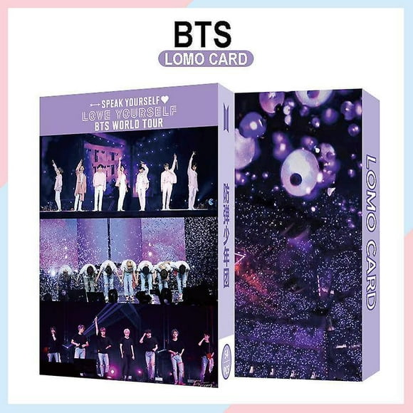 Bts Album Card 54 Pcs Star Goods Speak Yourself Photo Print Lomo Card (FFIY)