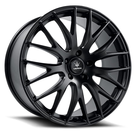 Verde Wheels - V27 Saga Satin Black Wheel (18x8 /5x100mm/+38mm Offset)