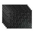 thumbnail image 1 of FASÄDE Rings Brushed Onyx 18in x 24in Decorative Vinyl Backsplash Panel (5 Pack), 1 of 4