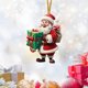 thumbnail image 5 of Colgante Plano de Acrílico Navideño, Colgante de Coche Navideño, Adorno para Árbol de Navidad, 5 of 7