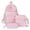 Pink, variant on Girls Backpack Cute Polka Dots Backpack with Lunch Box Pencil Case Elementary Kids School Bag