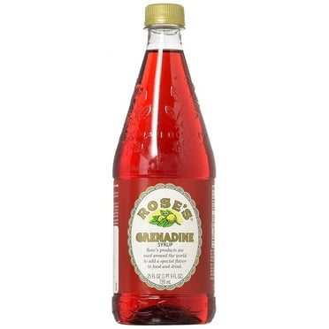 Pack of 6, Rose's Grenadine Syrup, 25 fl oz