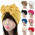 thumbnail image 4 of Cheers.US Women Turban African Bowknot Headwrap Pre-Tied Bonnet Chemo Cap Hair Loss Hat, 4 of 4