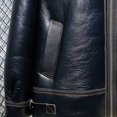 thumbnail image 4 of 2024 High Street Men's Winter Fashion Coat Genuine Sheepskin Leather Real Natural Super Thick Wool Liner for -30 -40 Degree Black Plus Oversize for 100 kgs,52,Black, 4 of 7