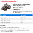 thumbnail image 2 of Steering Gearbox - Compatible with 2003 - 2007 Hummer H2 2004 2005 2006, 2 of 2