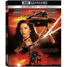 Blu-Ray Action Movie: Mask Of Zorro Steelbook Edition - 4K