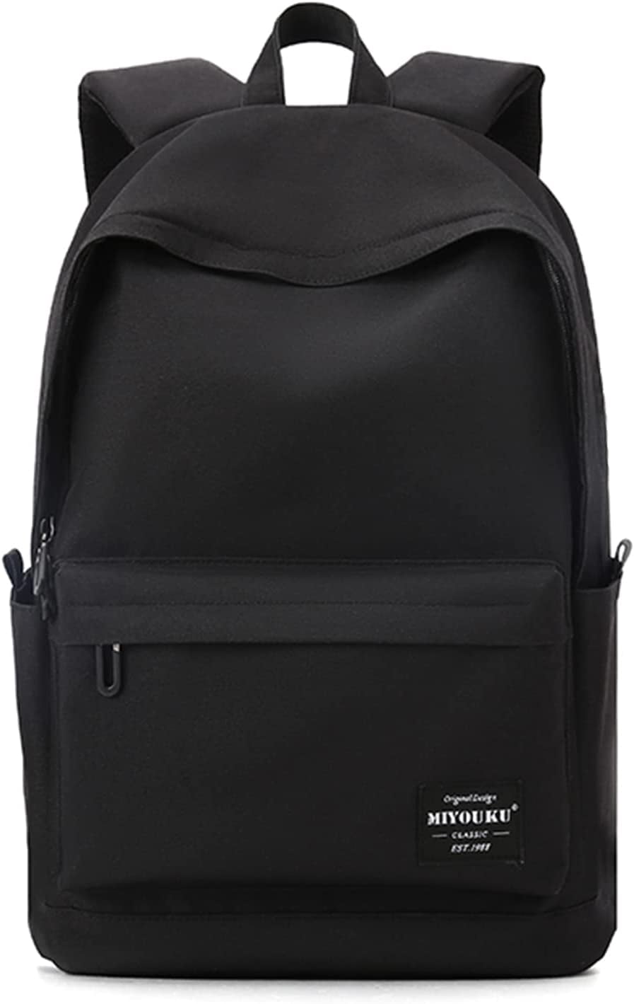 School Backpack Black Bookbag College High School Bags For Boys Girls