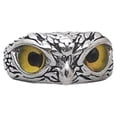 thumbnail image 2 of Anillo de búho Sonducket con ojo retro galvanizado Oro Vintage Type3 NO3, 2 of 6