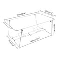 thumbnail image 5 of Chafing Wire Rack Buffet Stand - 24 Pack Full Size Racks for Dish Serving Trays, 5 of 7