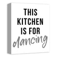 thumbnail image 2 of Creative Products This Kitchen Is For Dancing 11x14 Canvas Wall Art, 2 of 5