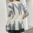 thumbnail image 4 of Chandail Femme Décontracté Automne Hiver Manches Longues Col Rond Tricot, 4 of 5