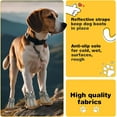 thumbnail image 3 of Dog Shoes for Small Dogs, Puppy Dog Boots & Paw Protectors for Winter Snowy, Summer Hot Pavement, Outdoor Walking Adjustable Small Dog Shoes, Indoor Hardfloors Anti Slip Dog Booties, 3 of 6