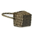thumbnail image 3 of Sea Grass and Bamboo Square Fixed Handle Basket 4in, 3 of 4