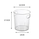 thumbnail image 4 of Contenedor de basura redondo transparente para baño, cocina, hogar y niños. 165x175 cm, 4 of 9
