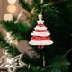 thumbnail image 5 of Electroplating Christmas Tree Painting, Christmas Tree Pendants, Hanging Decorations, Elegant Home Decor, Festive Office Decoration, Metal Frame, 12 Inches, for Living Room, 5 of 8