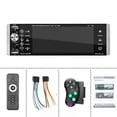 thumbnail image 1 of Autoradio 1 DIN Sans Fil Carplay Android Auto USB aux Bluetooth +Mikrofon Kamera, 1 of 5