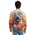 thumbnail image 5 of Welcome Spring Summer Chinese Shar-Pei Portrait Flower Blue Sky All Over Print 3D Sweatshirt Unisex Merch Dog Lover - 12001, 5 of 6