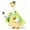 multicoloured 1#, variant on Porch Goose Outfits, Big White Goose Festival Set Decoration, Goose Clothes for 23-24 Inch Porch Goose Spring Outfits, Outdoor Holiday Costume