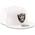thumbnail image 3 of Gorra Snapback New Era NFL 9FIFTY Las Vegas Raiders, color blanco, 3 of 5