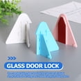 thumbnail image 3 of GOOHOCHY 6Pcs Sliding Glass Door Lock ABS Blue Safety Design Prevent Opening Windows, 3 of 6