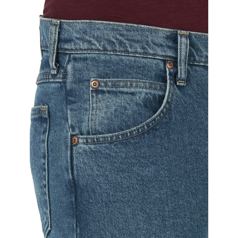 Wrangler Men's and Big Men's Regular Fit Jeans with Flex