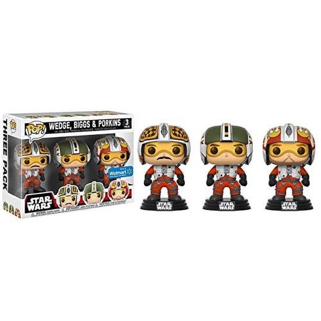 Funko Pop Star Wars Biggs, Wedge and Porkins Exclusive Funko Funko QZJH002408 Blanco Unitalla Funko Pop Star Wars Biggs, Wedge and Porkins Exclusive