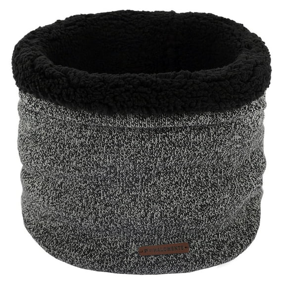 LWNYDPLSD Neck Scarves for Women Winter Woolen Collar Warm Women Ski Scarf Cold Weather Men Knit Bib Double Bib Clearance Sale Black One Size