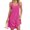 Barbie Pink, variant on EASYBRAUS Women Sleeveless A Line Summer Dress Casual Solid Color Loose Midi Dress