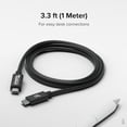 thumbnail image 6 of Plugable USB4 Cable with 240W Charging, 3.3 Feet (1M), USB-IF Certified, 6 of 8
