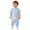 Light Blue, variant on Miaeowve Special Needs Adaptive Clothing for Baby Toddler Anti-Strip Jumpsuit G-Tube Access Romper with Zipper Navy Blue 0-3 Months