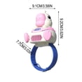 thumbnail image 4 of Sentmoon Personal Fan Handheld Fan Cute Bladeless Watch Fan Rotatable Wind Direction Portable Mini Fan USB Rechargeable Kids Handheld Fan, 4 of 9