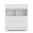 thumbnail image 4 of Storkcraft Brookside 2 Drawer Infant Changing Table Dresser, White, 4 of 9