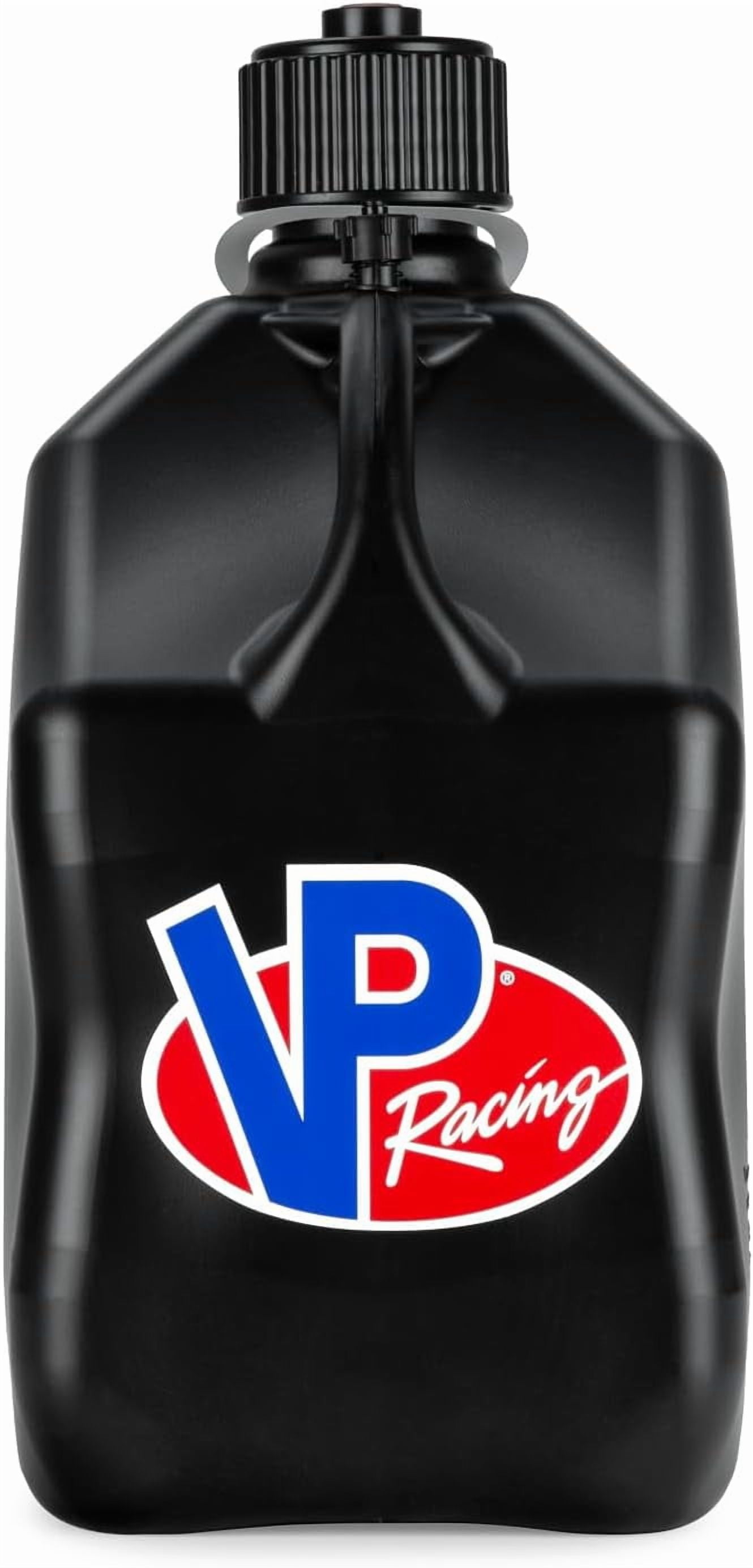 VP Racing 3582-CA, 5.5 Gallon Motorsports Jug Black Square (2 Pack)