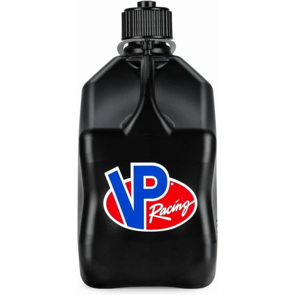 VP Racing 3582-CA, 5.5 Gallon Motorsports Jug Black Square (1 Pack)
