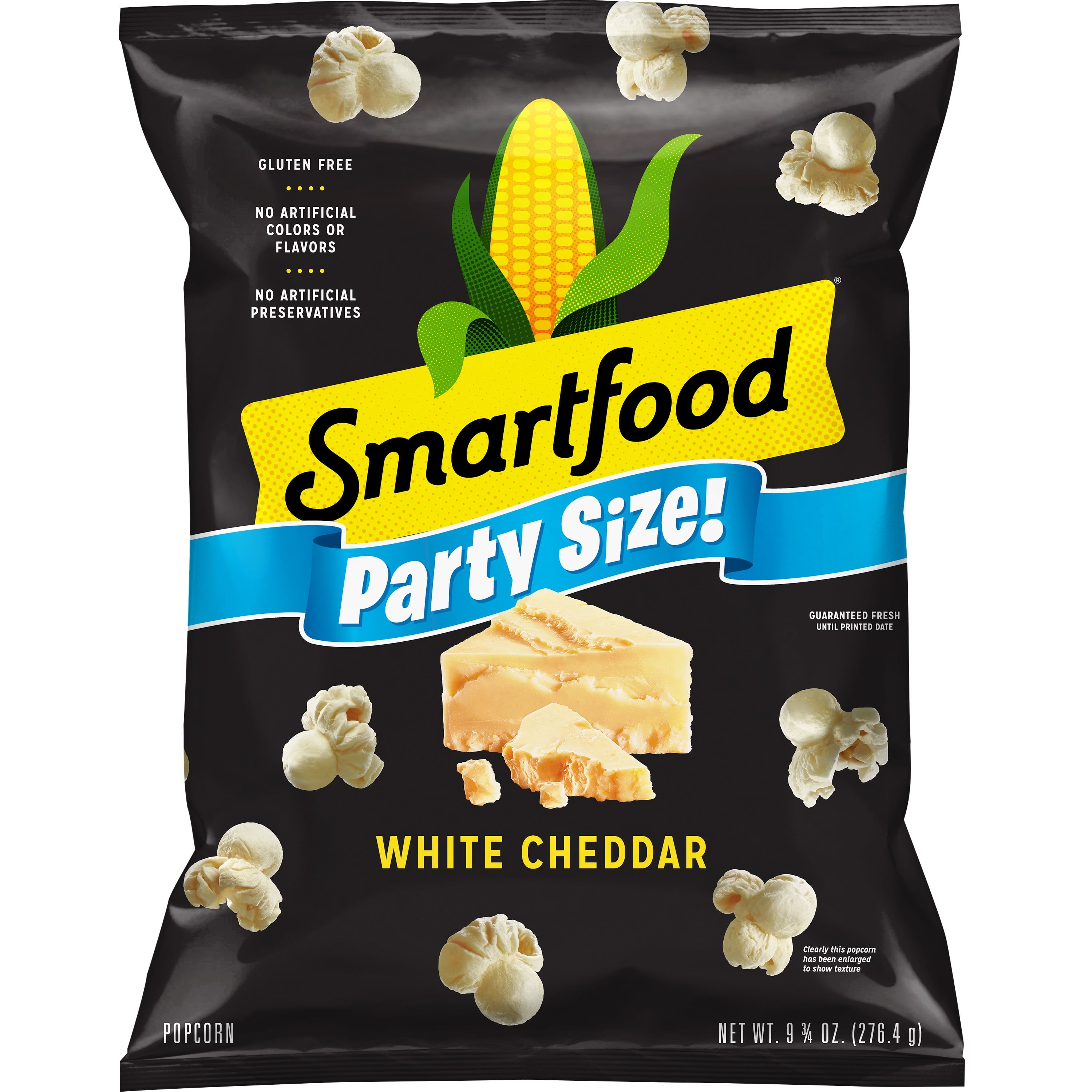 Smartfood White Cheddar Popcorn, Party Size, 9.75 oz Bag