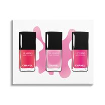 Stupell Industries French Pink Rose Shades Nail Polish Splash,40 x 30, Design by Martina Pavlova