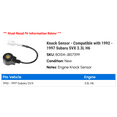 thumbnail image 2 of Knock Sensor - Compatible with 1992 - 1997 Subaru SVX 3.3L H6 1993 1994 1995 1996, 2 of 2