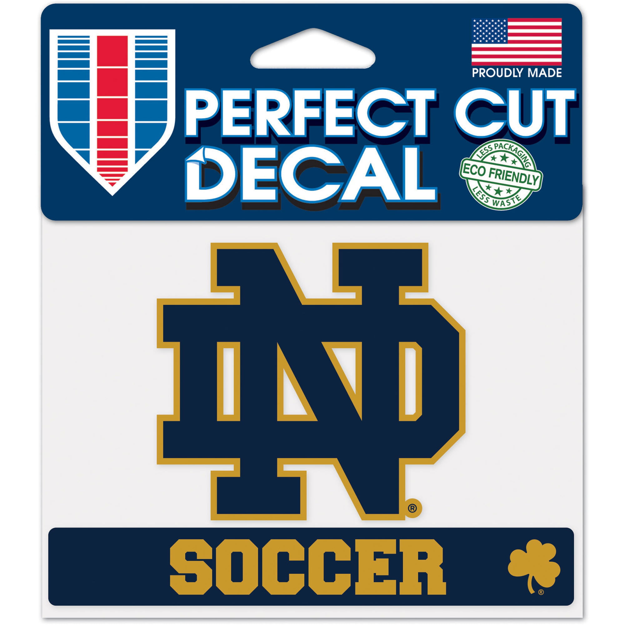 Notre Dame Fighting Irish Football Vinyl Die Cut Car Decal Sticker-FREE SHIPPING 