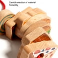 thumbnail image 3 of JUEGO DE CUERDAS, Habilidades Motoras finas Pensamiento Lógico Early Educational Slick Hushing Beads Toy para Niños Pequeños, 3 of 7