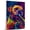 American Bulldog, variant on Irish Wolfhound Dog Trumpet Stretched Canvas Size 8x12 – Funny Irish Wolfhound Dog Playing Trumpet Canvas Wall Art for Music Lovers, Pet Lovers, Home Decor